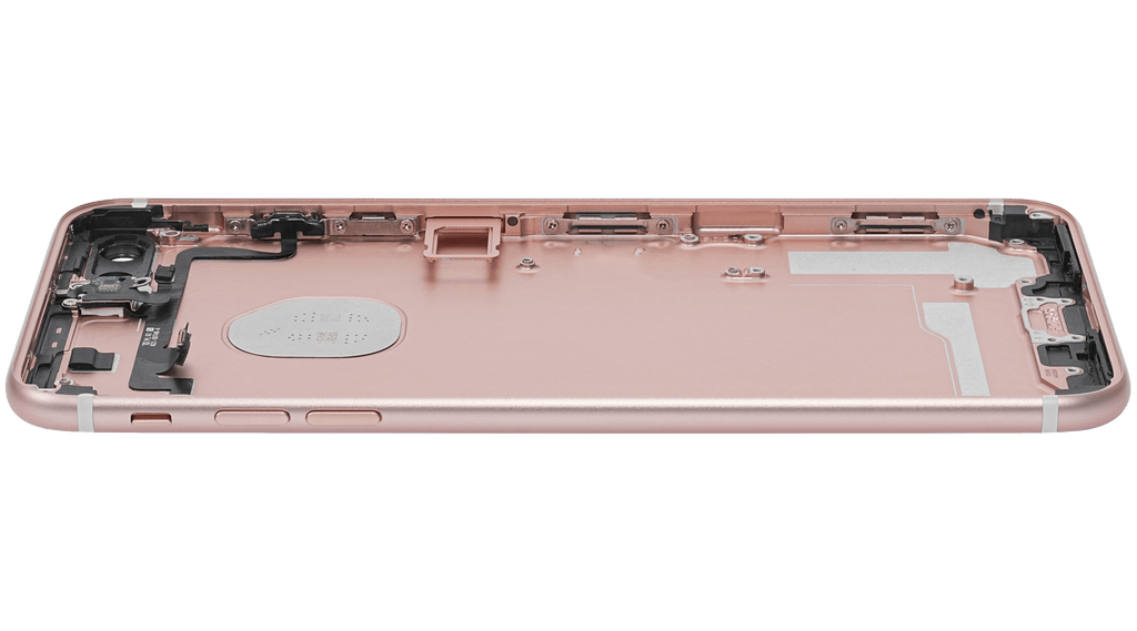 Back Cover/Frame with Pre-Installed Small Parts for iPhone 7 Plus (Used OEM Disassembly, Quality A) (Rose Gold)