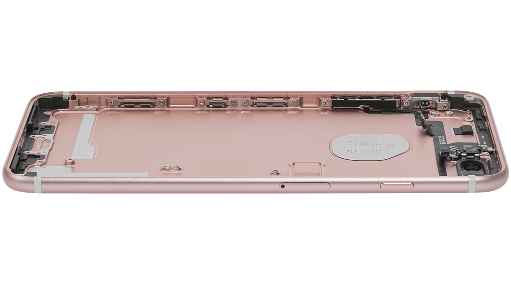 Back Cover/Frame with Pre-Installed Small Parts for iPhone 7 Plus (Used OEM Disassembly, Quality A) (Rose Gold)