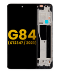 OLED Display with Frame for Motorola Moto G84 (XT2347 / 2023) (Refurbished) (All Colors)