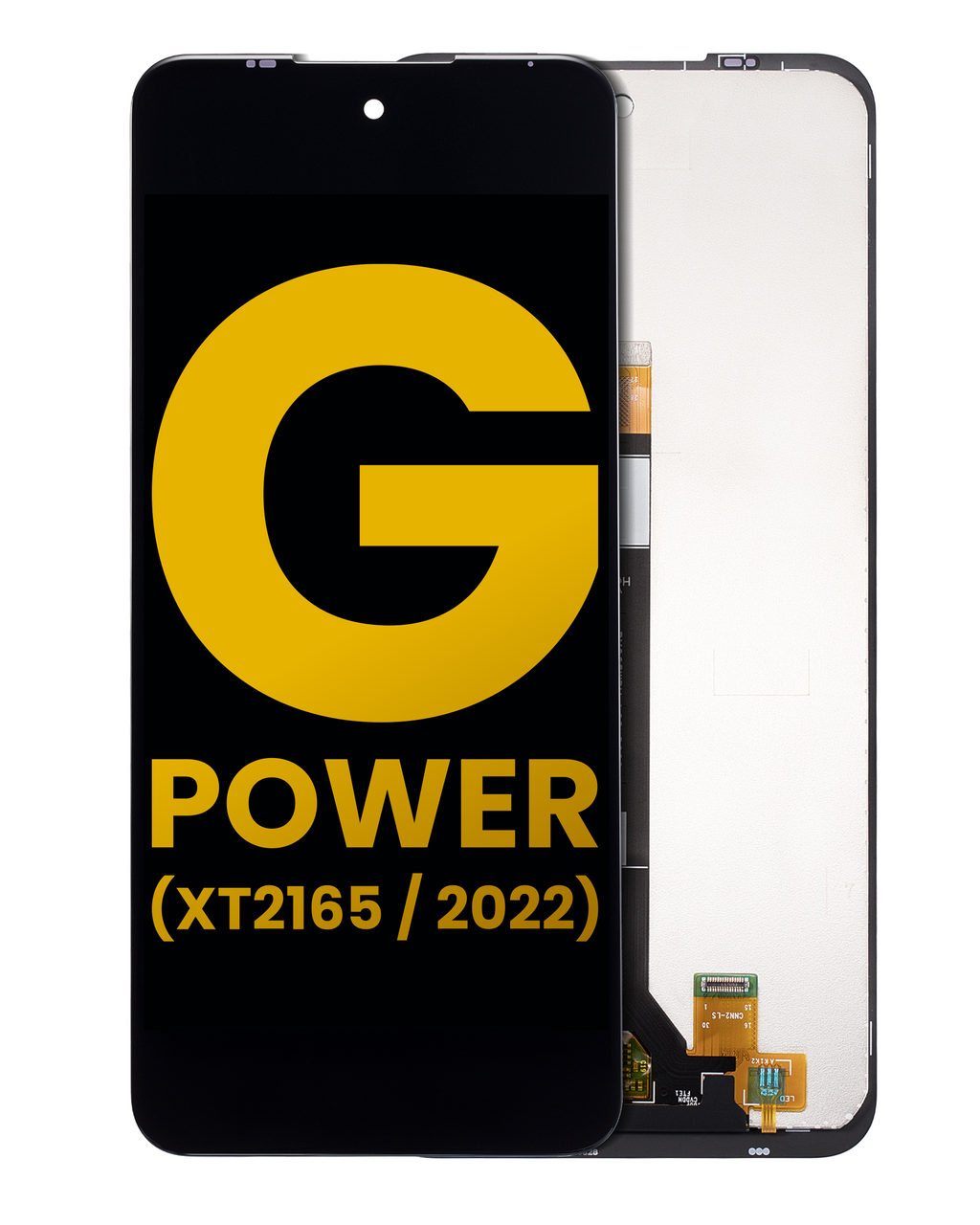 LCD-Display o. Rahmen f. Moto G Power 2022 Refurbished