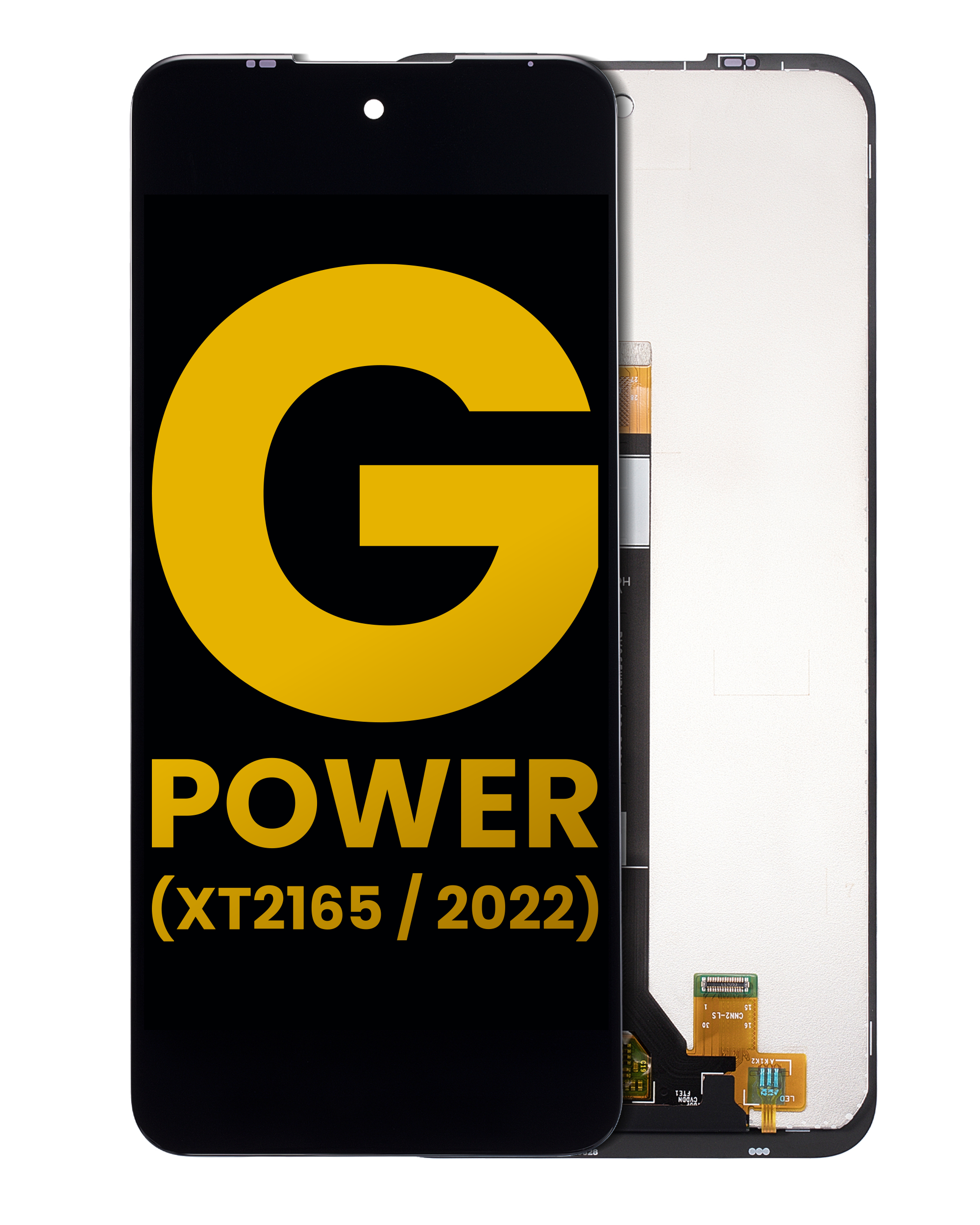 LCD-Display o. Rahmen f. Moto G Power 2022 Refurbished