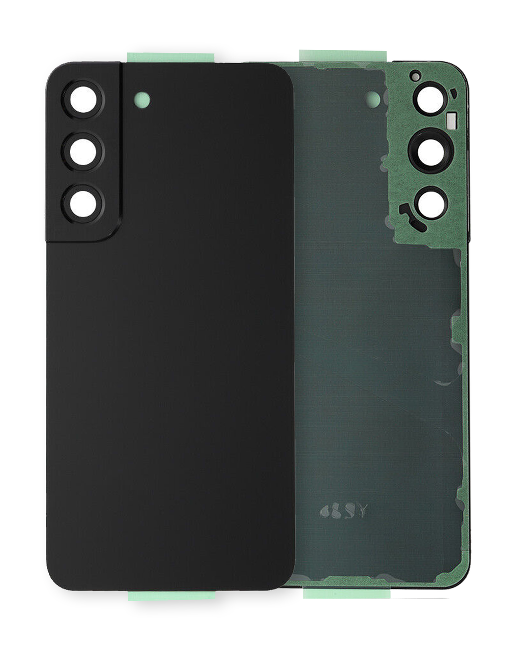 Back cover with camera lens for Samsung Galaxy S22 5G (Service Pack) Phantom Black