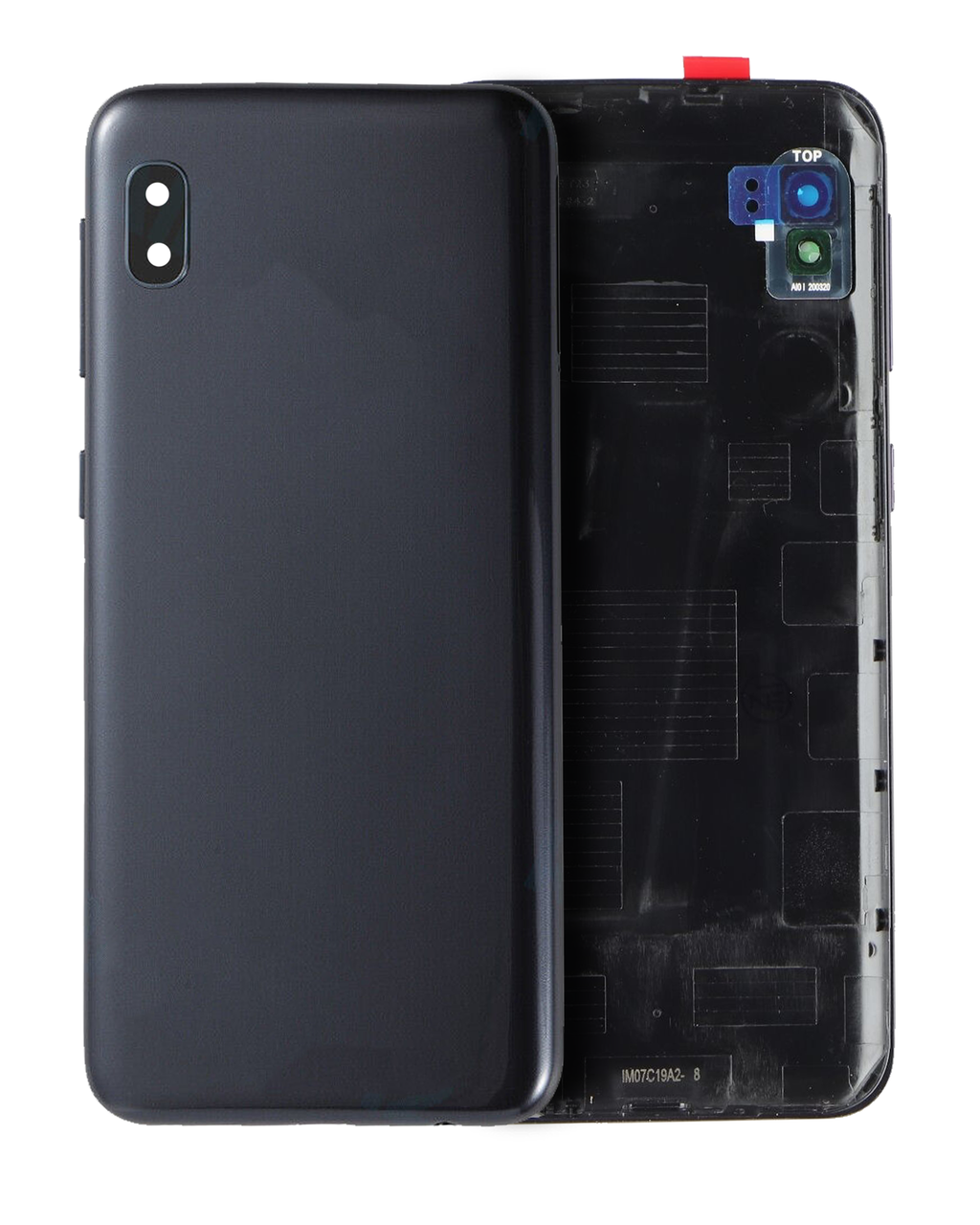 Back cover with camera lens for Samsung Galaxy A10E (A102 / 2019) Black (Service Pack)