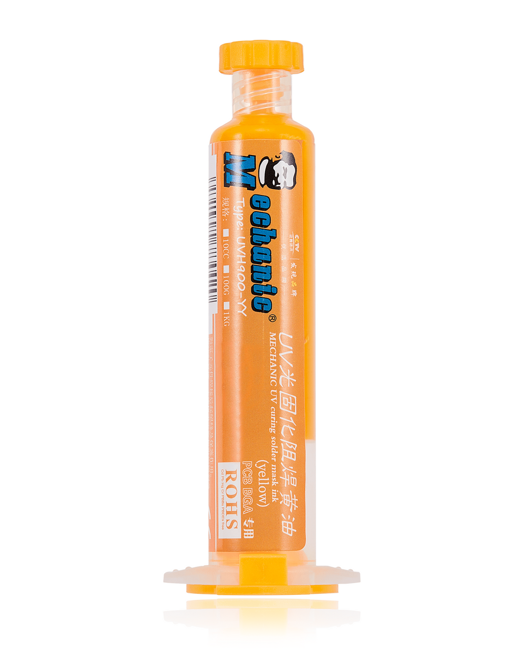 UV-Lötstopplack Yellow 10mL (Mechanic)