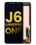 Frameless OLED Display for Samsung Galaxy J6 / On6 (J600 / 2018) (Refurbished) (Black)