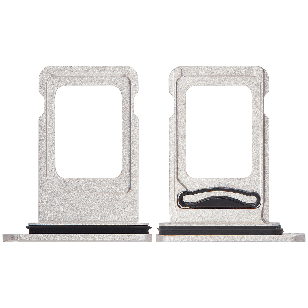 Dual SIM Card Tray for iPhone 11 (White)