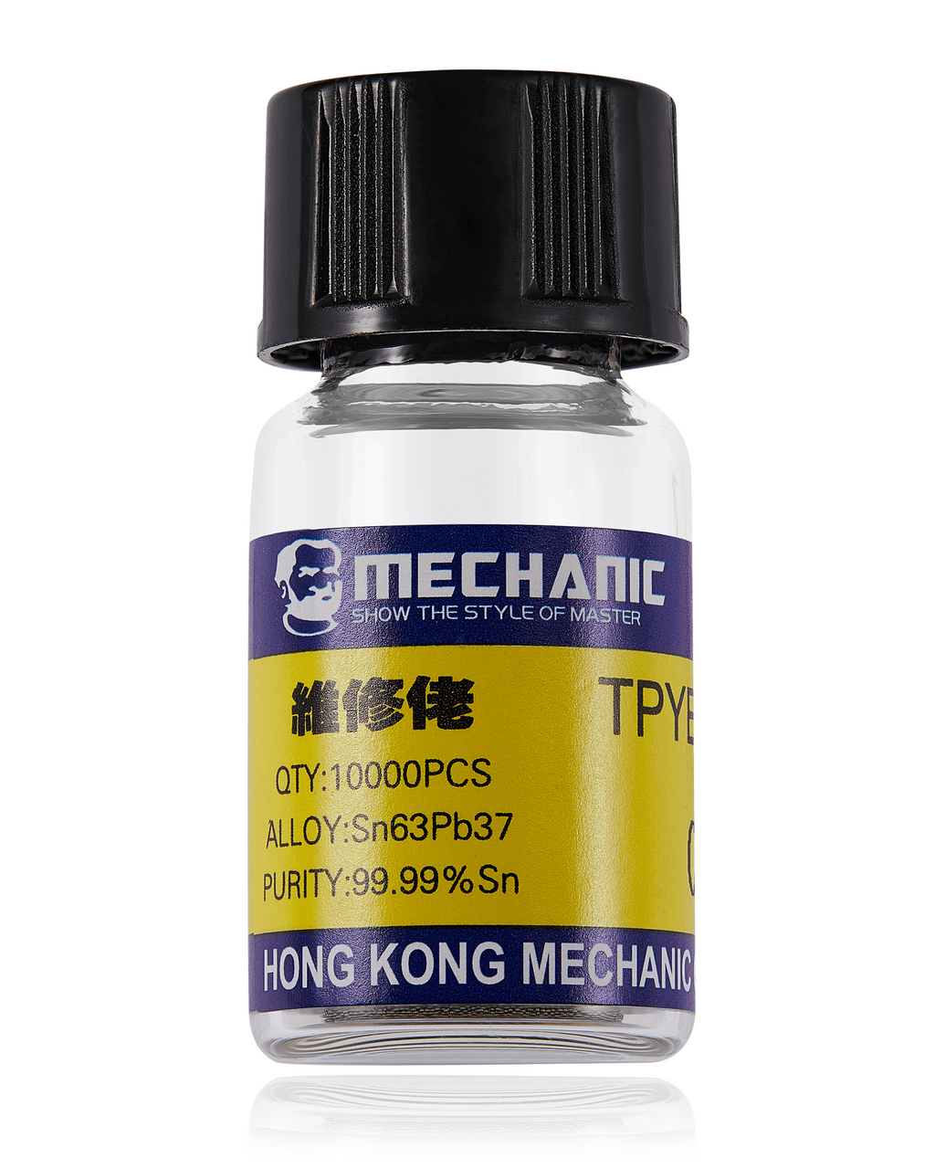 0.20MM Lötkugeln für BGA-Schablonen (10000 Stück / Flasche) (Mechanic)