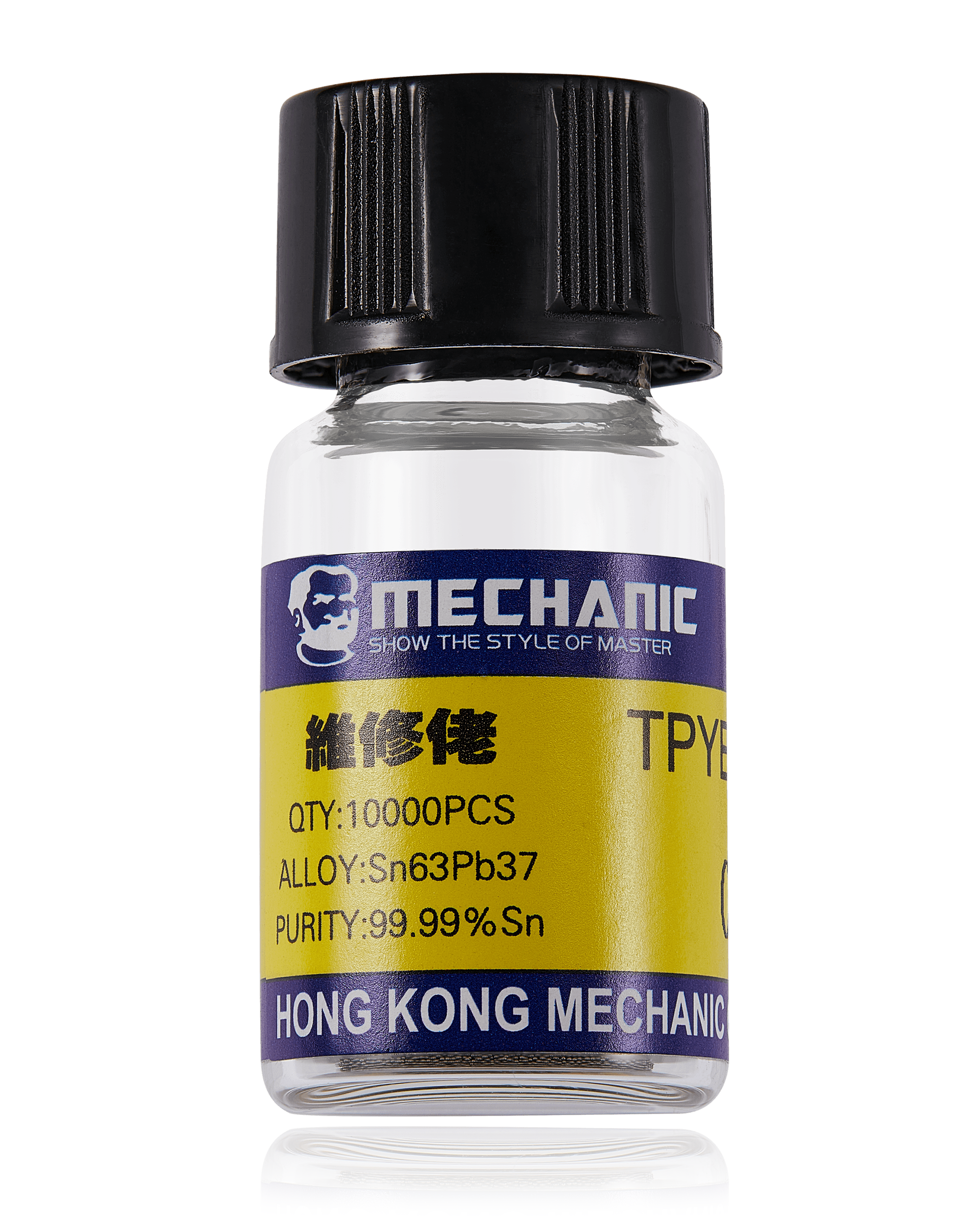 0.20MM Lötkugeln für BGA-Schablonen (10000 Stück / Flasche) (Mechanic)