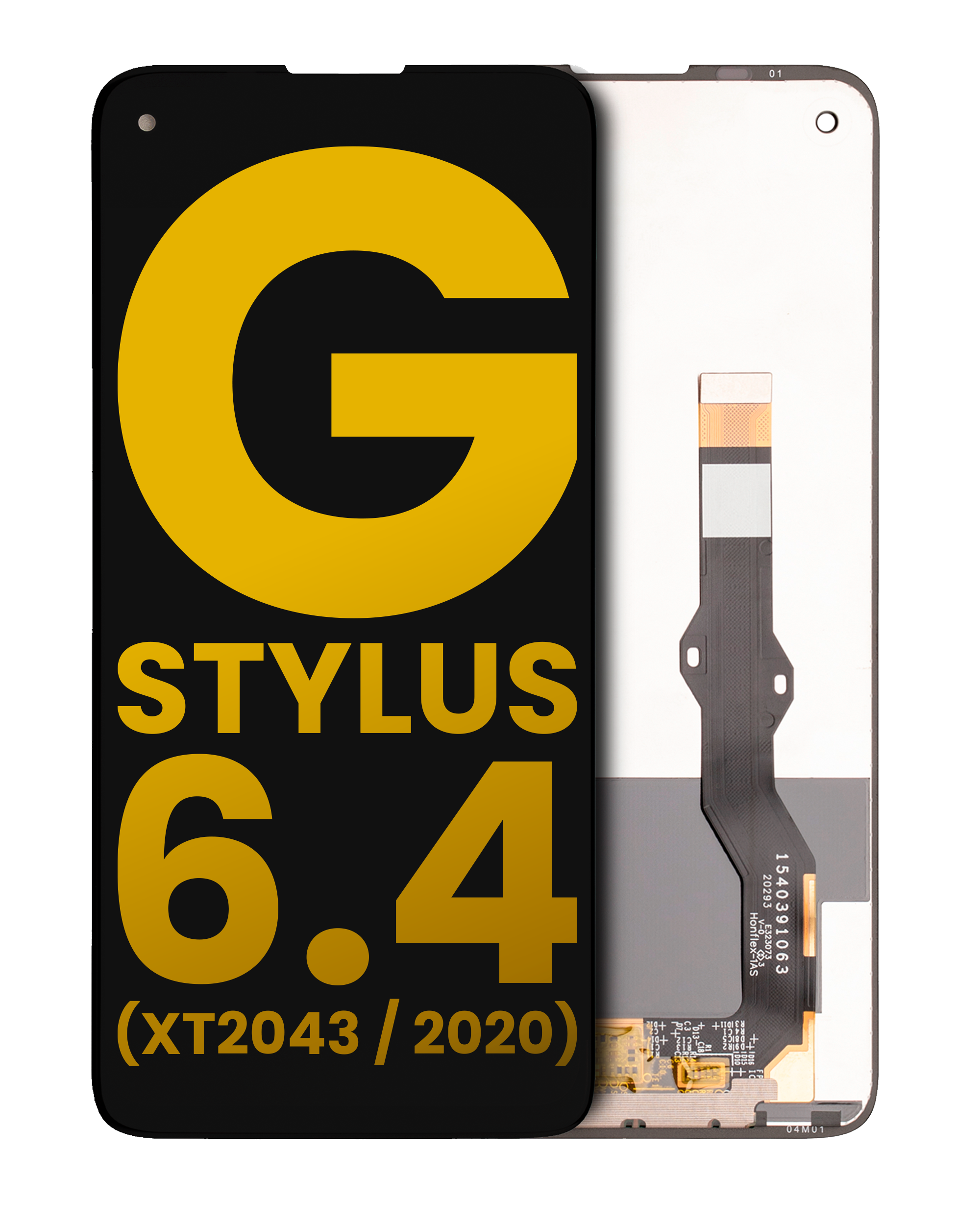 LCD Display without Frame for Motorola Moto G Stylus 6.4" (XT2043 / 2020) (Refurbished) (All Colors)