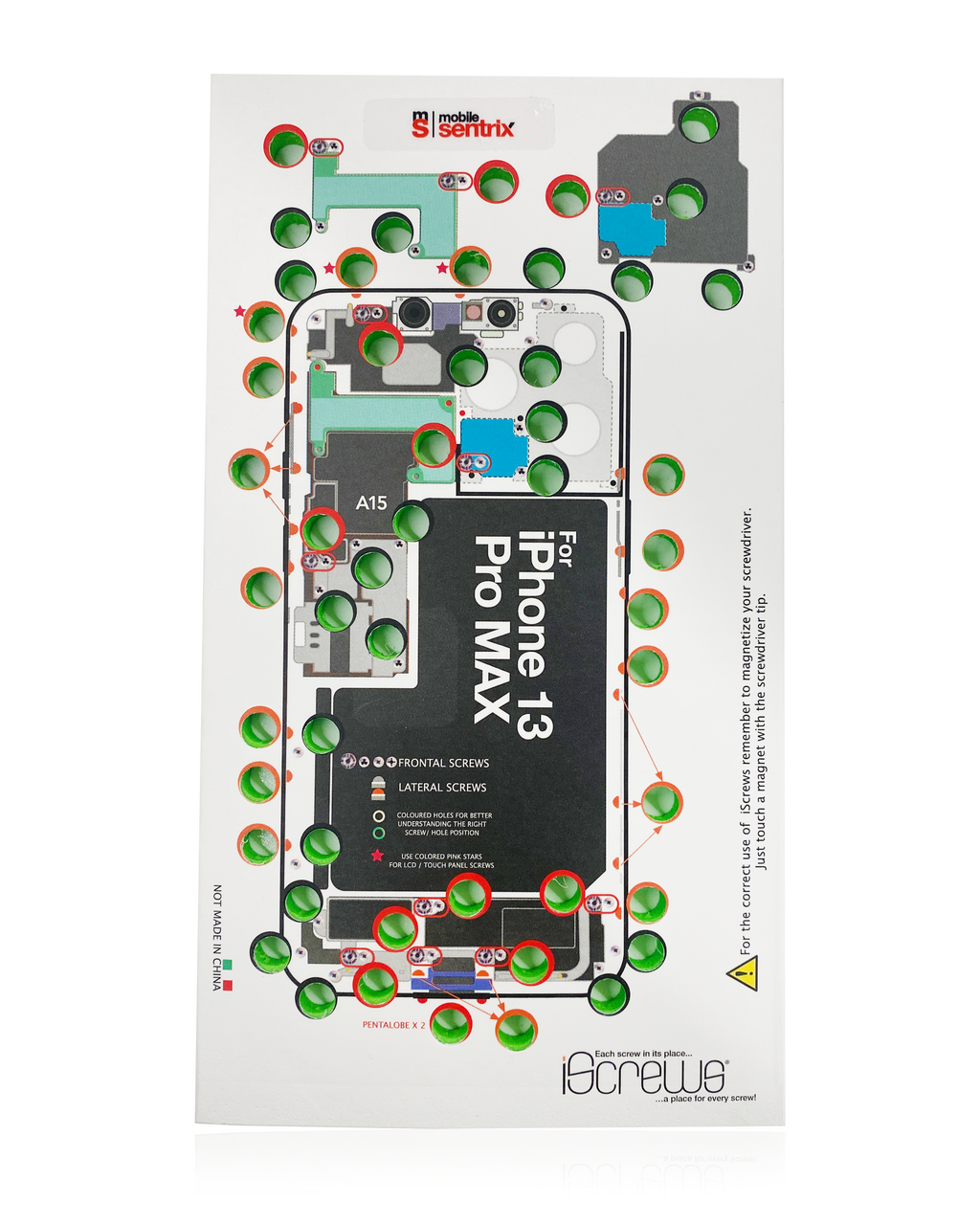 iScrews Position Mat for iPhone 13 Pro Max