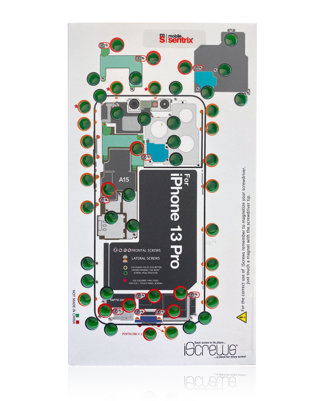 iScrews Positioning Mat for iPhone 13 Pro (DottorPod)