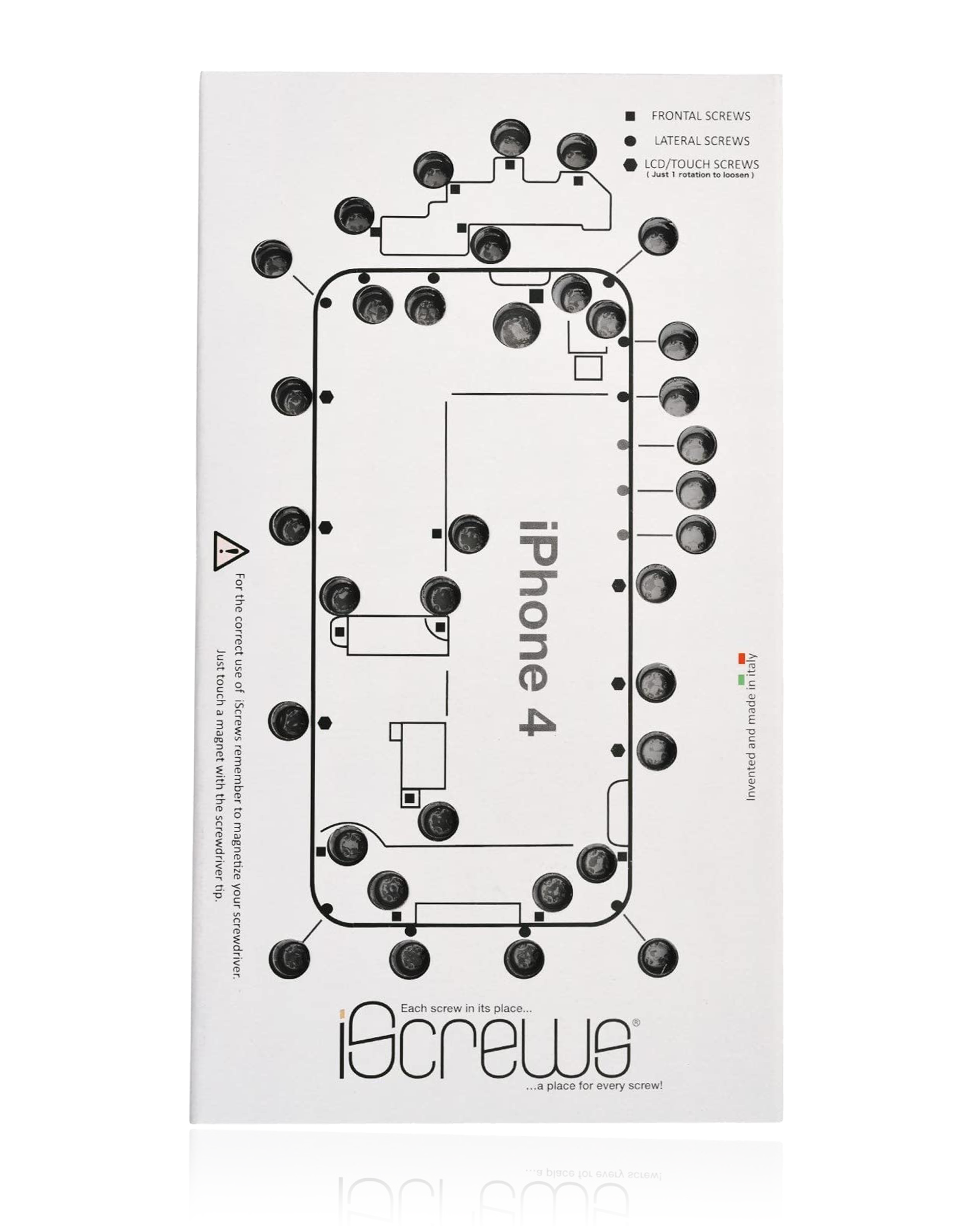 iScrews Positioning Mat for iPhone 4