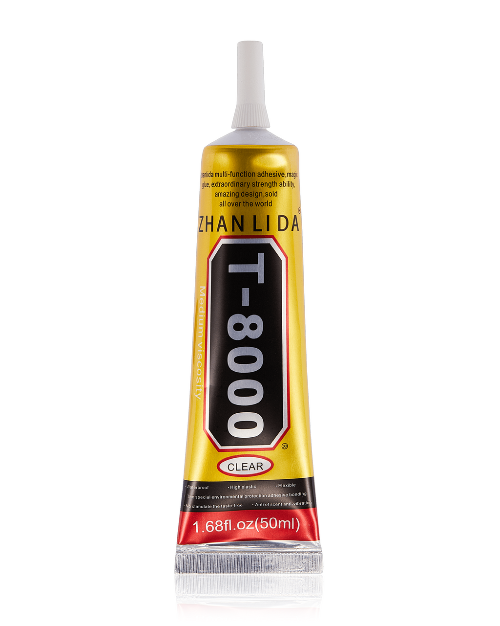 Multi-purpose Adhesive T8000 (50ml, Clear) - Zhanlida