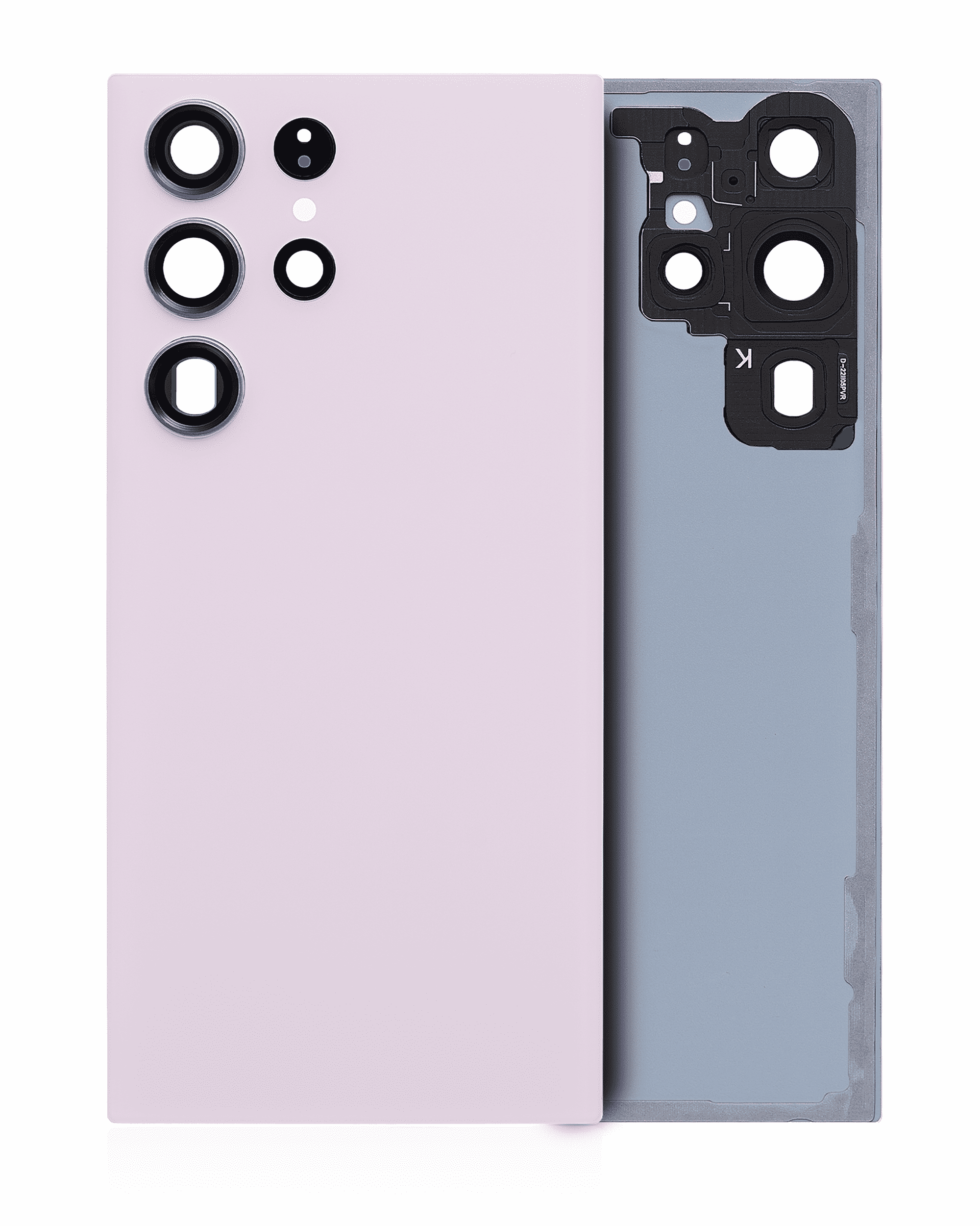 Back Cover with Camera Lens for Samsung Galaxy S23 Ultra 5G (No Logo) (Aftermarket Plus) (Lavender)