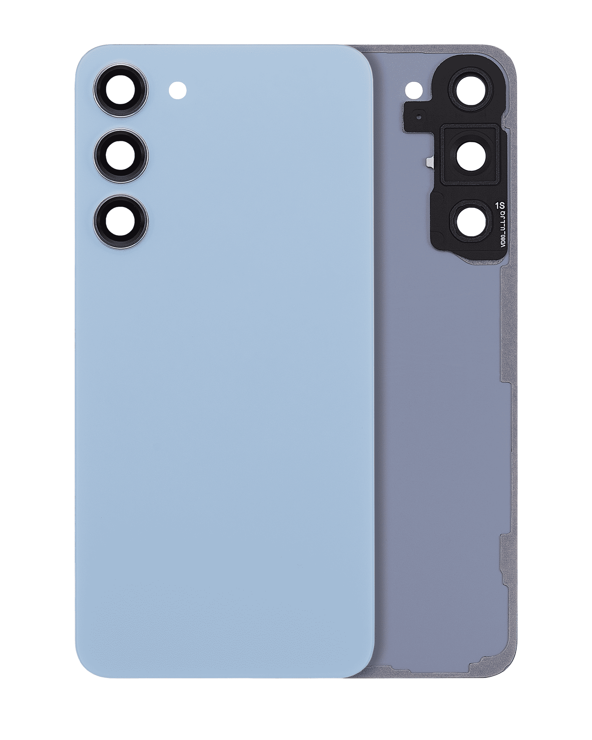 Backcover m. Kameralinse Samsung Galaxy S23 Plus Blau Aftermarket Plus