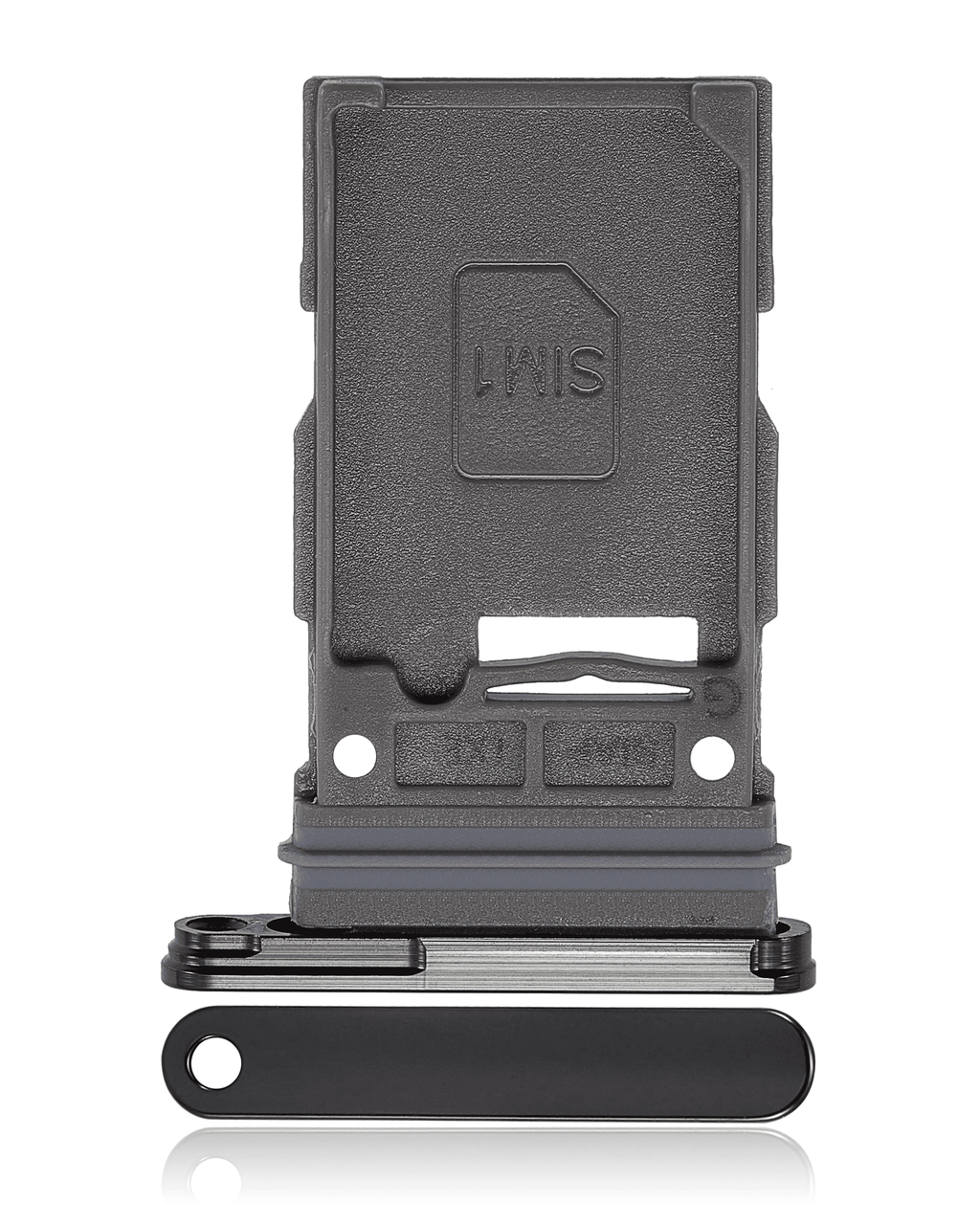 Single SIM Card Tray for Samsung Galaxy S23 5G / S23 Plus 5G (Green)