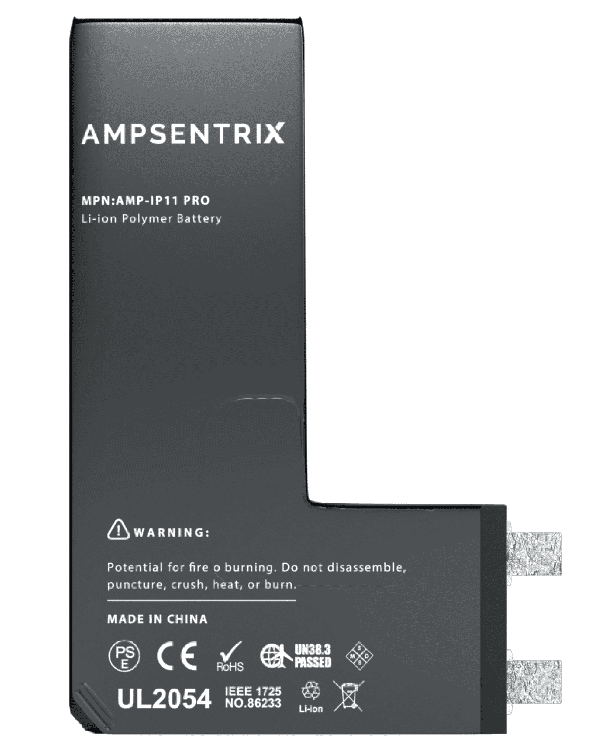 Akkukern mit Universal-Flex für iPhone 11 Pro (Punktschweißen nötig)