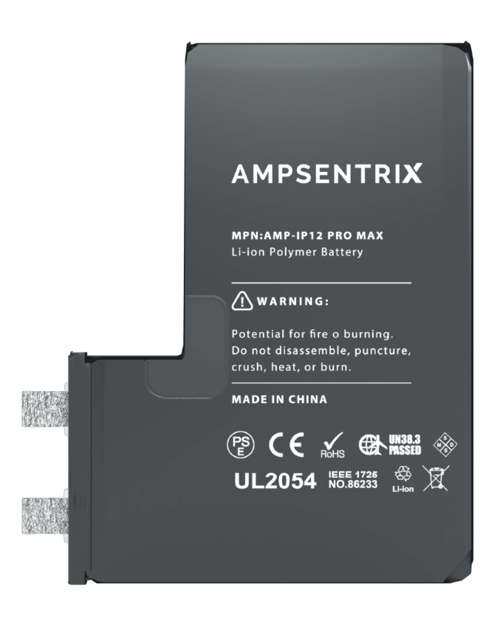 iPhone 12 Pro Max Akkukern mit Tag-On Flex (Schweißen nötig)