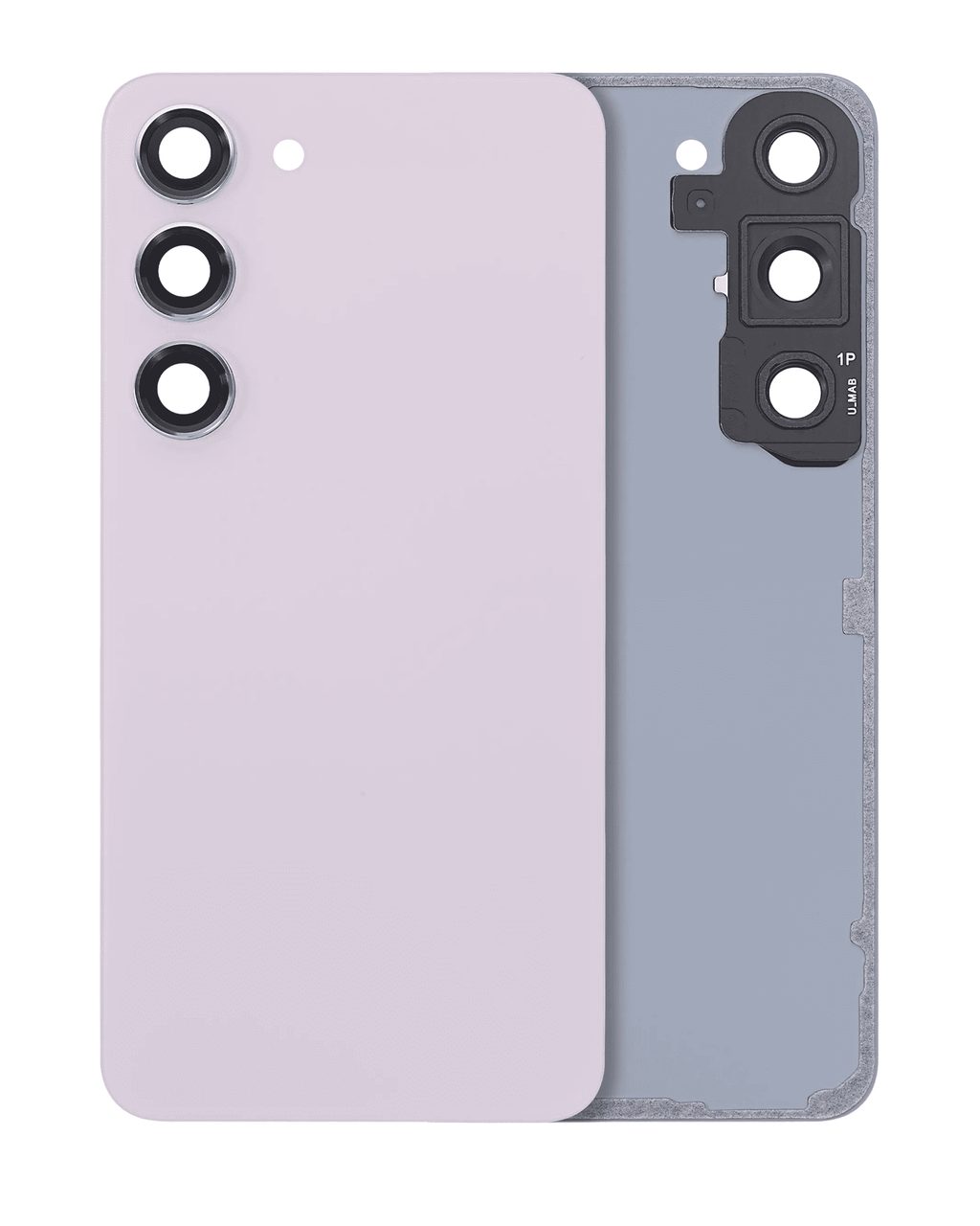 Back Cover with Camera Lens for Samsung Galaxy S23 5G (No Logo) (Aftermarket Plus) (Lavender)