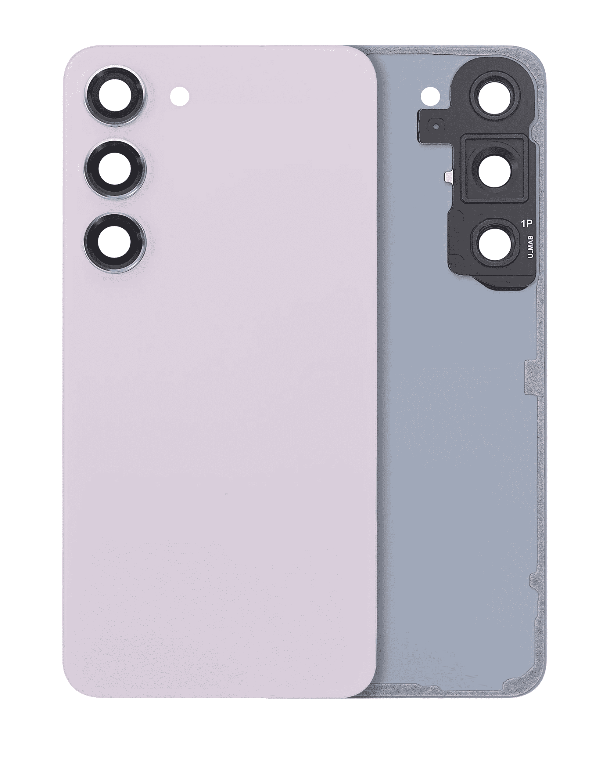 Back Cover with Camera Lens for Samsung Galaxy S23 5G (No Logo) (Aftermarket Plus) (Lavender)