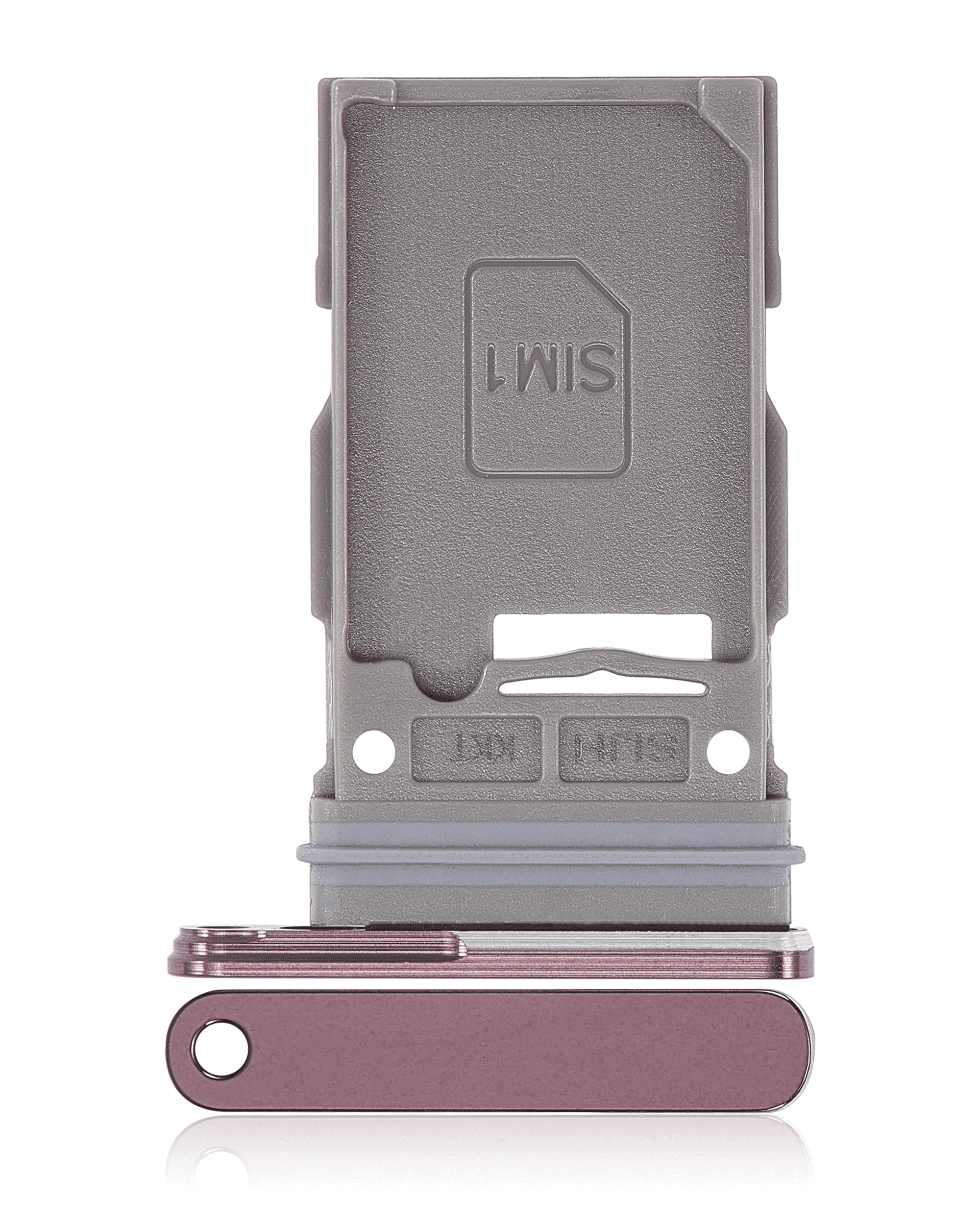 Einzel-SIM-Kartenfach für Samsung Galaxy S22 Ultra 5G (Burgundy)