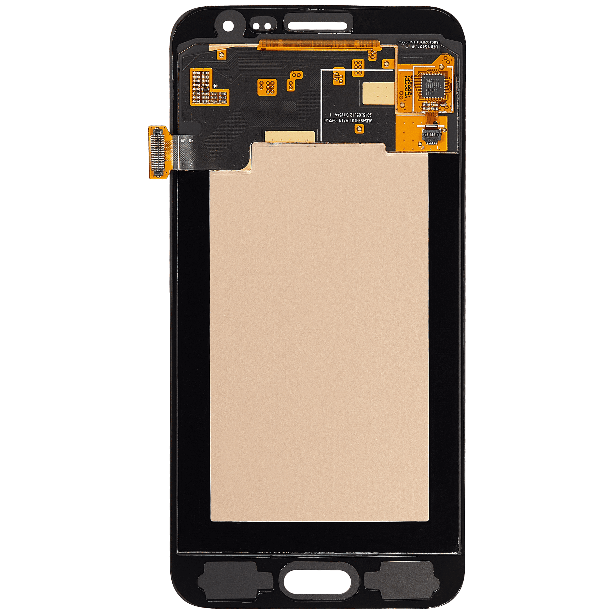 Frameless OLED Display for Samsung Galaxy J3 / Sol 4G / Express Prime / Amp Prime (J320 / 2016) (Refurbished) (Gold)