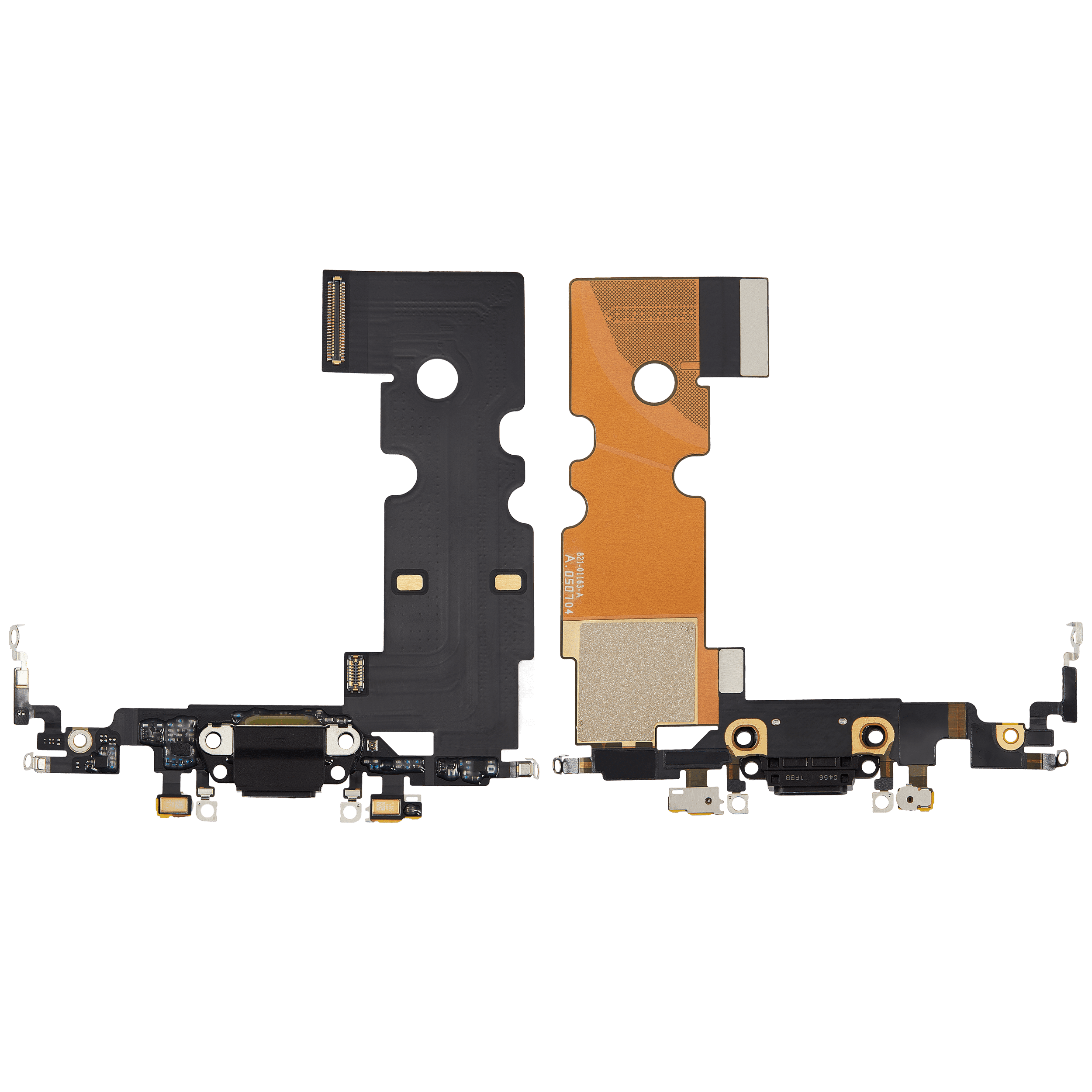 Charging Port Flex Cable for iPhone SE (2020) (Premium) (Black)