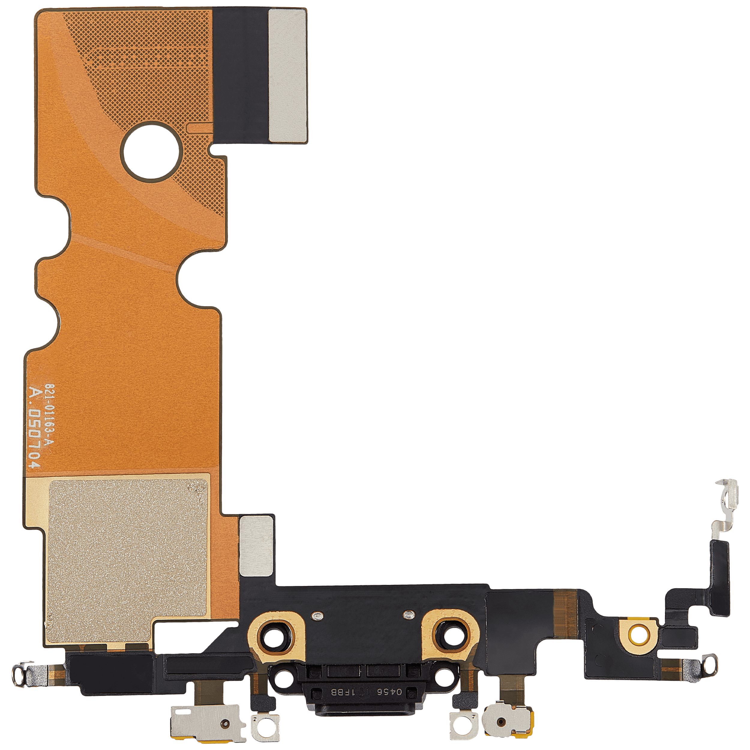 Charging Port Flex Cable for iPhone SE (2020) (Premium) (Black)