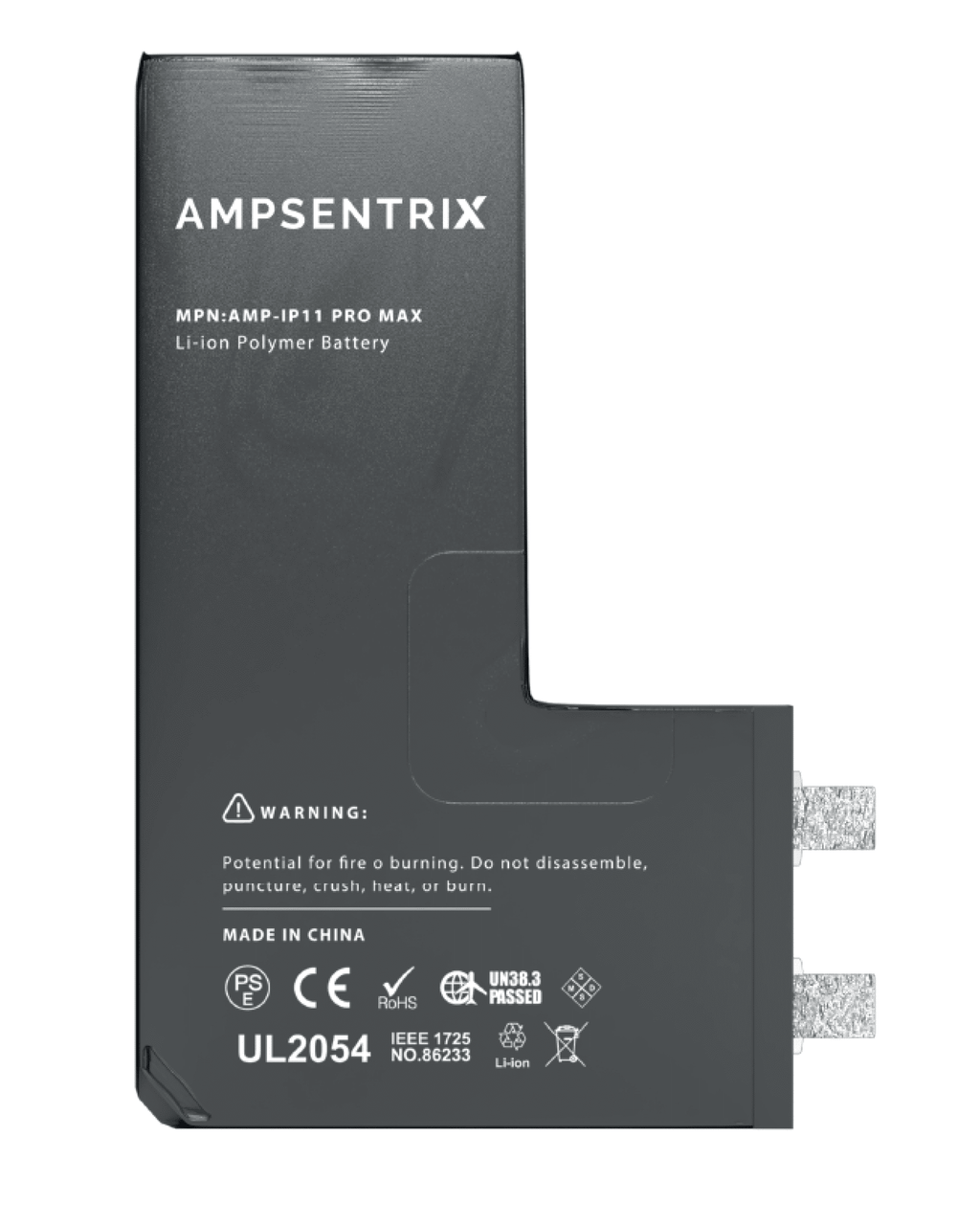 Replacement battery for iPhone 11 Pro Max (spot soldering required)