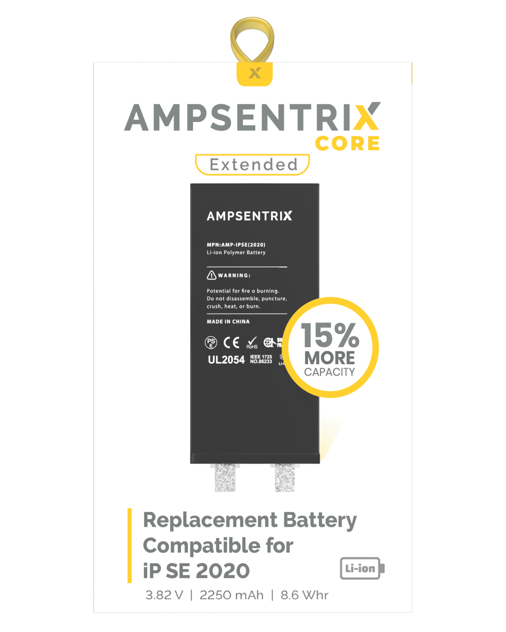 Ersatzakku iPhone SE 2020 Punktschweißen Core Extended A-Qualität