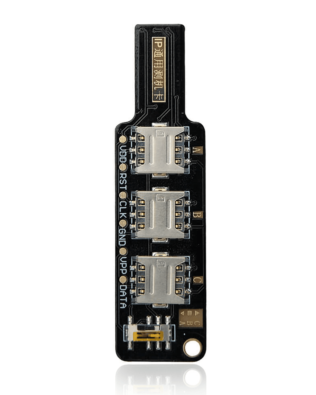 3-in-1 SIM Card Signal Tester for iPhone 4 to 8 Plus, X, XS, and 13 Mini