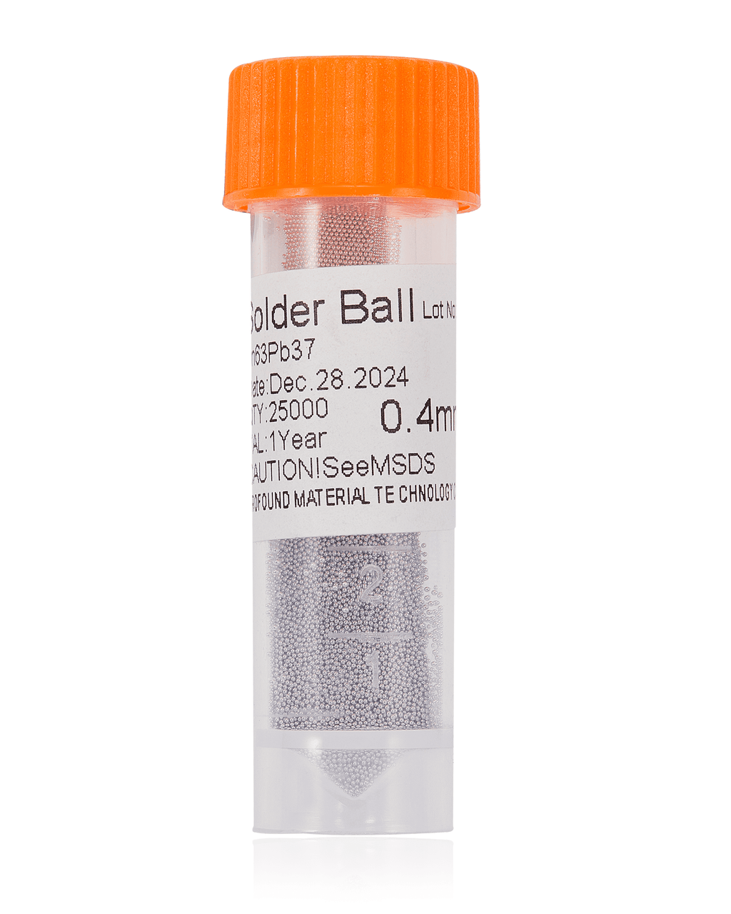 BGA Solder Balls 25,000 Pcs (0.4 mm)
