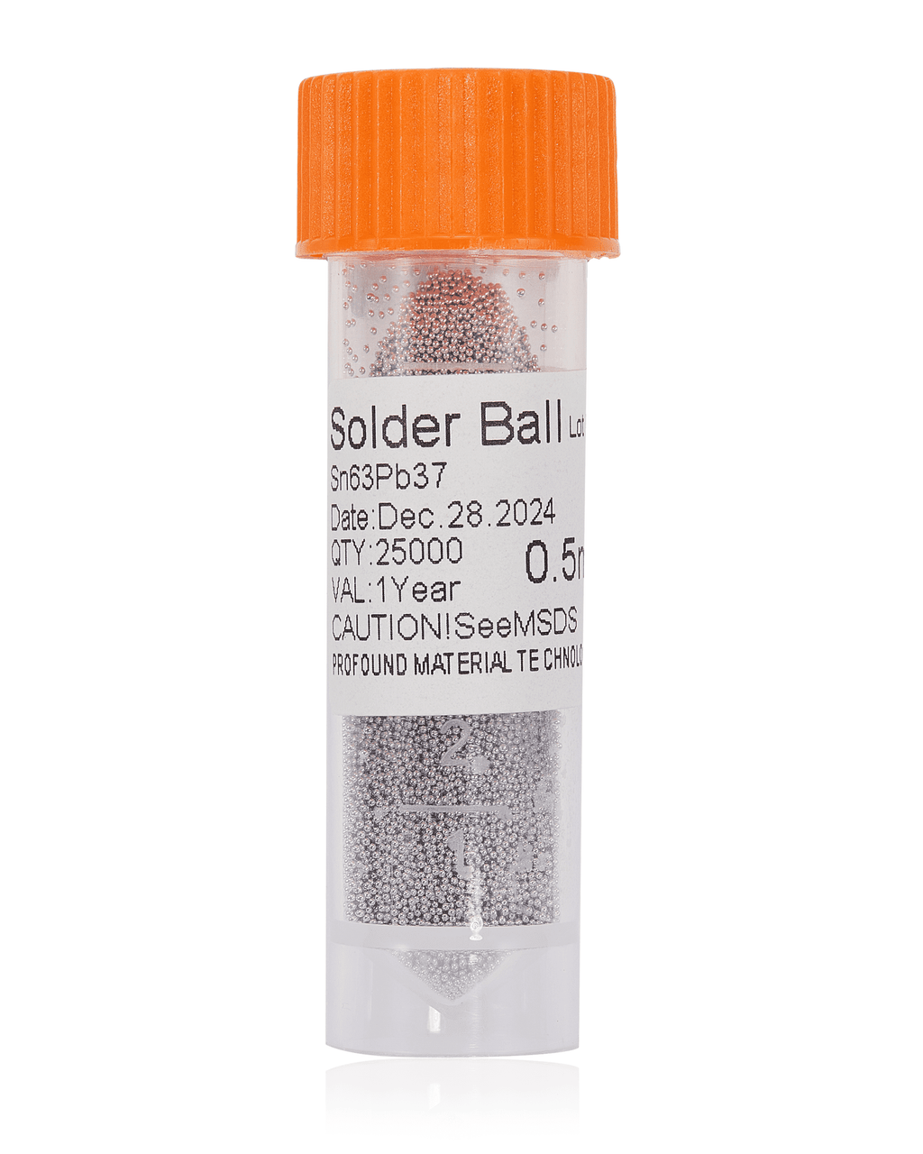 Leaded BGA Solder Balls (25,000 pieces, 0.5 mm)