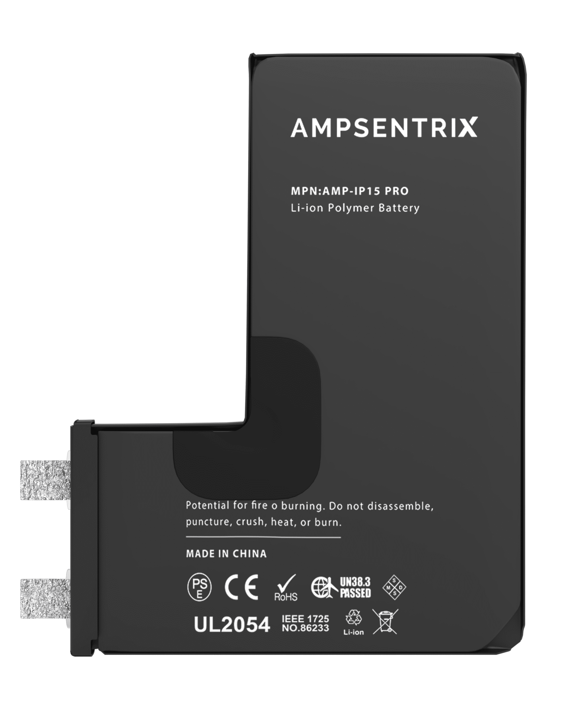 Replacement Battery Core for iPhone 15 Pro - Spot Welding Required