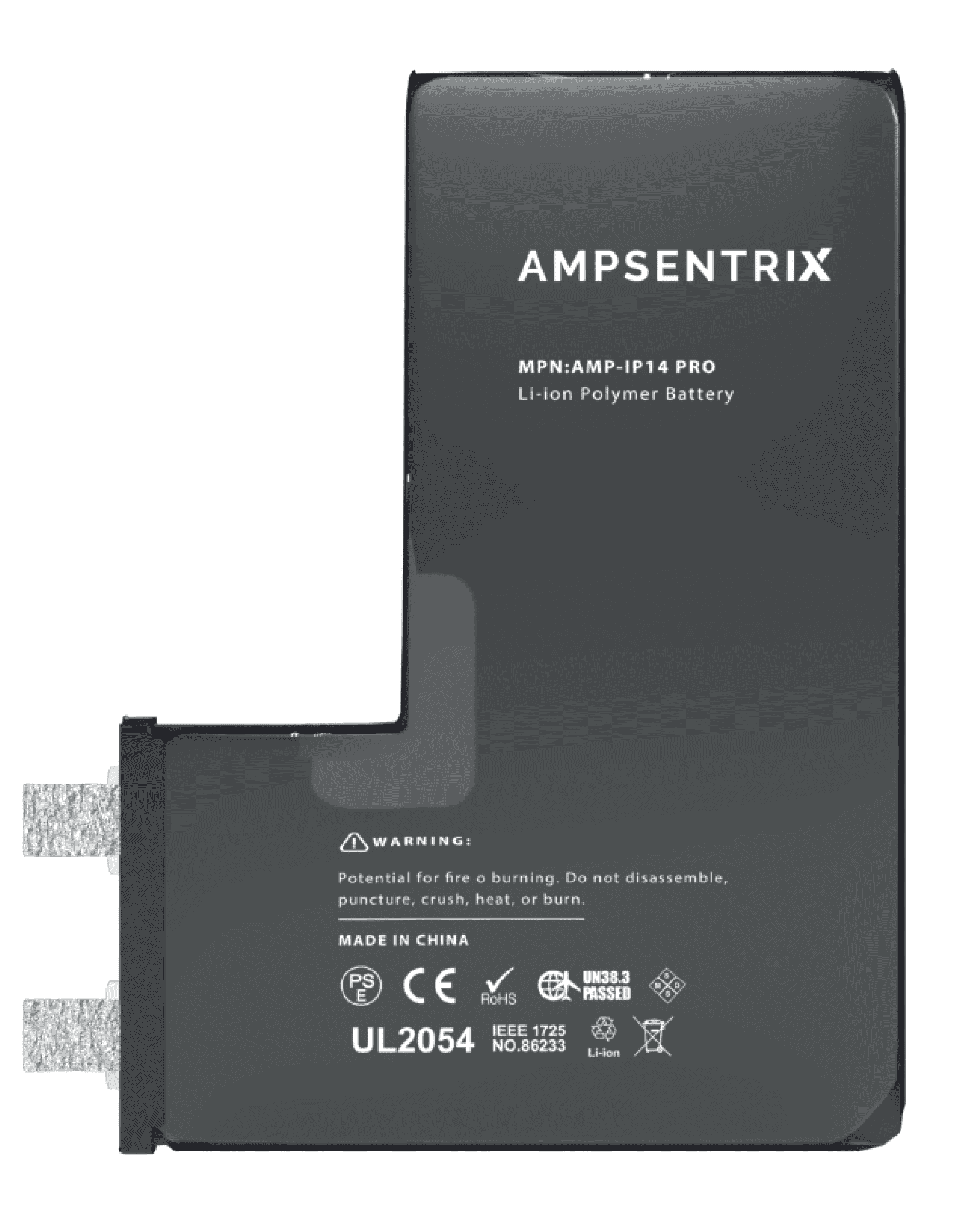 Ersatzbatteriekern für iPhone 14 Pro (Punktschweißen erforderlich)