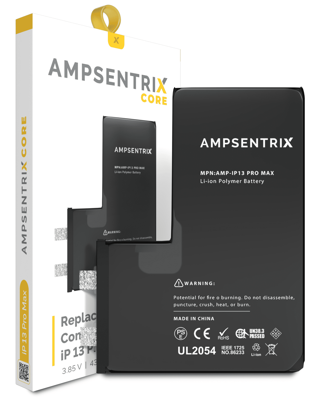 Replacement Battery Cell for iPhone 13 Pro Max (Spot welding required)