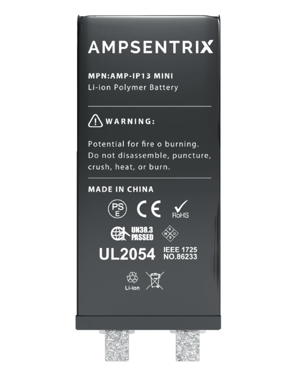 Ersatz-Batteriekern für iPhone 13 Mini (Spot Welding Required) AmpSentrix Core