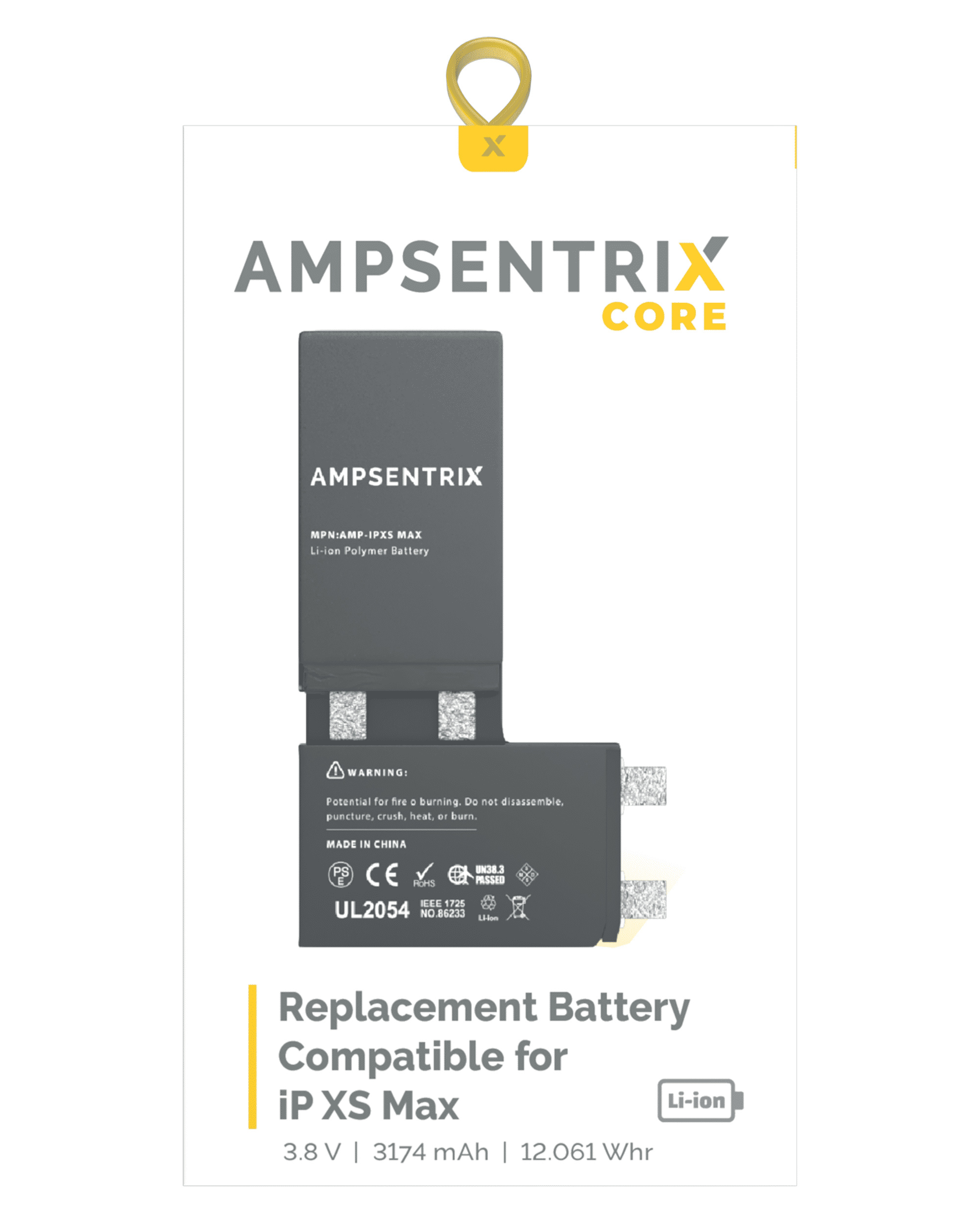Ersatz-Akku-Core für iPhone XS Max (Punktschweißen erforderlich)