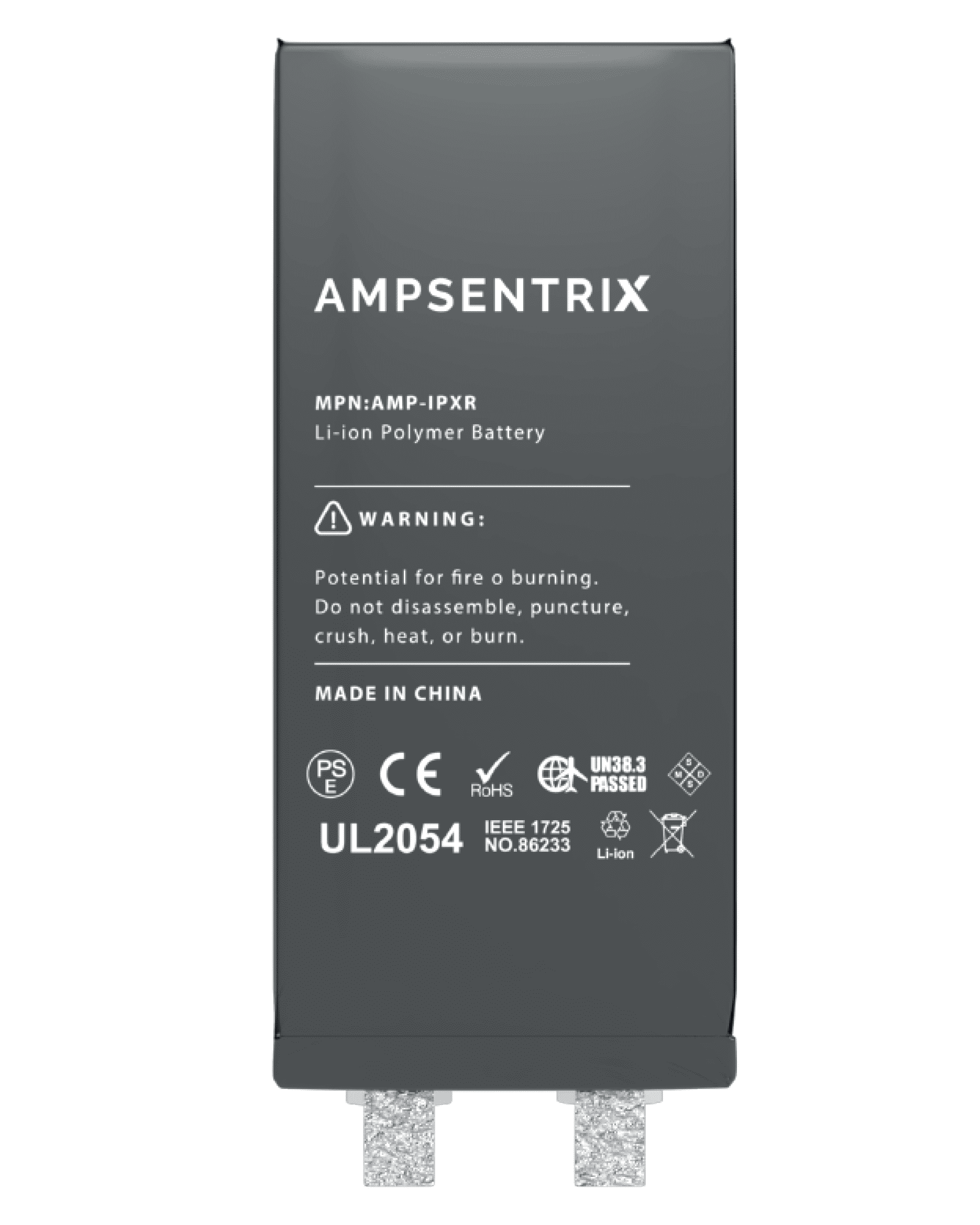 Ersatzbatteriekern für iPhone XR (Spot-Welding erforderlich) – AmpSentrix Core