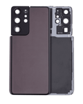 Backcover m. Kamera Samsung Galaxy S21 Ultra, ohne Logo, Phantom Brown (Afterm P