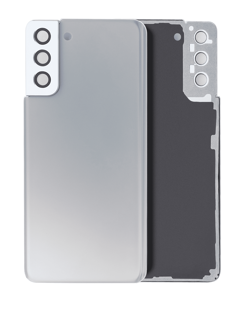 Back cover with camera lens for Samsung Galaxy S21 Plus (Service Pack) (Phantom Silver)