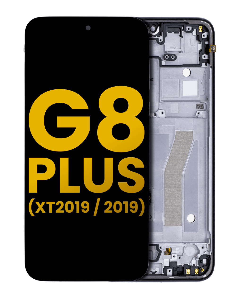 LCD Display with Frame for Motorola Moto G8 Plus (XT2019 / 2019) (Refurbished) (All Colors)