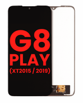 Display ohne Rahmen Motorola G8 Play Aftermarket Plus Incell Schwarz