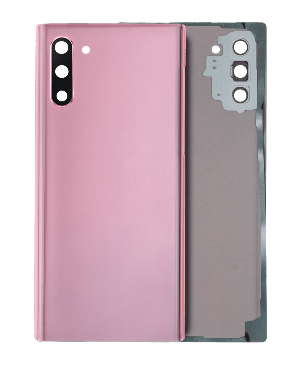 Back Cover with Camera Lens for Samsung Galaxy Note 10 (No Logo) (Aftermarket Plus) (Aura Pink)