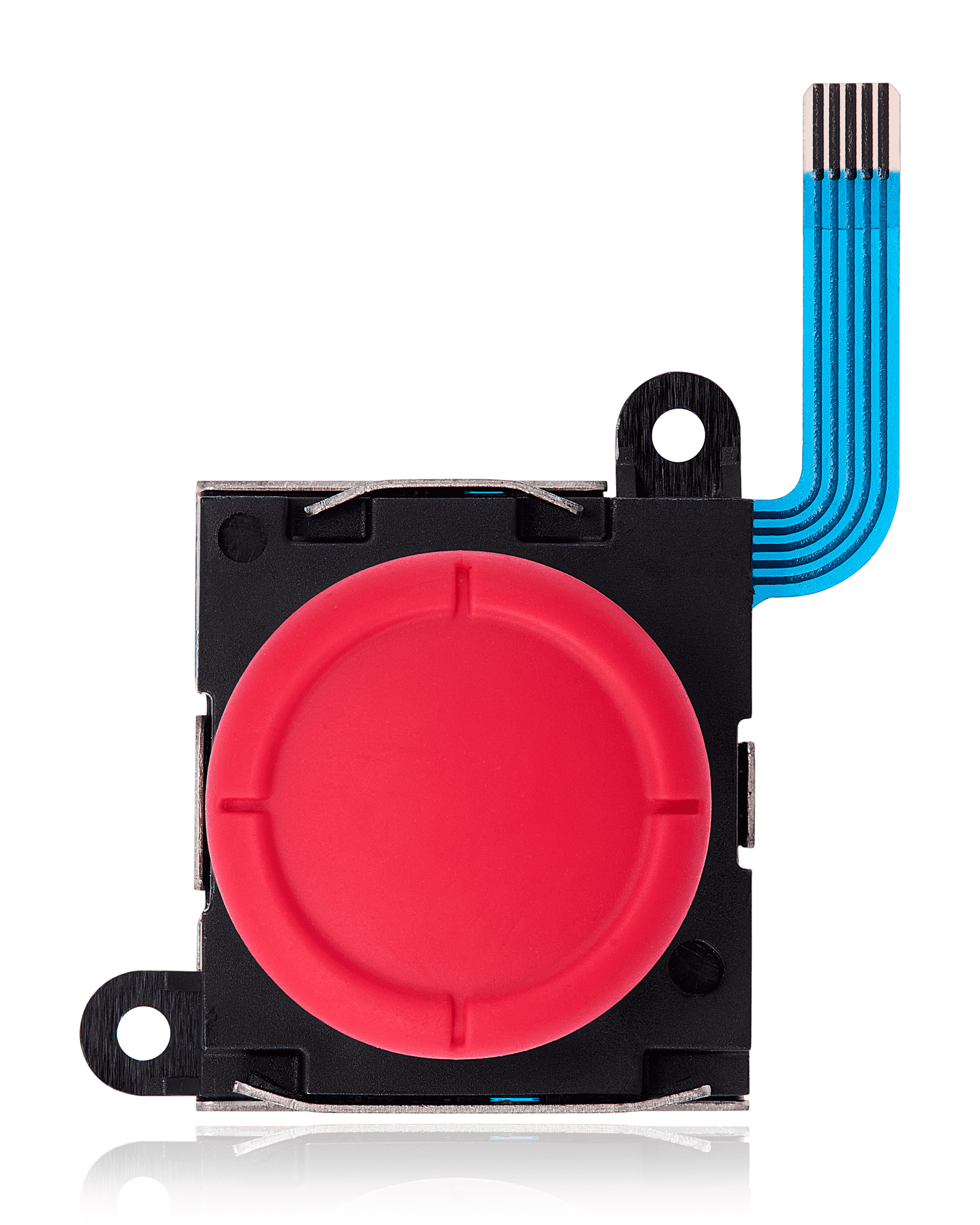 3D Analog Joystick Cap Thumbstick for Nintendo Switch / Switch OLED / Switch Lite Joy-Con Controller (Red)