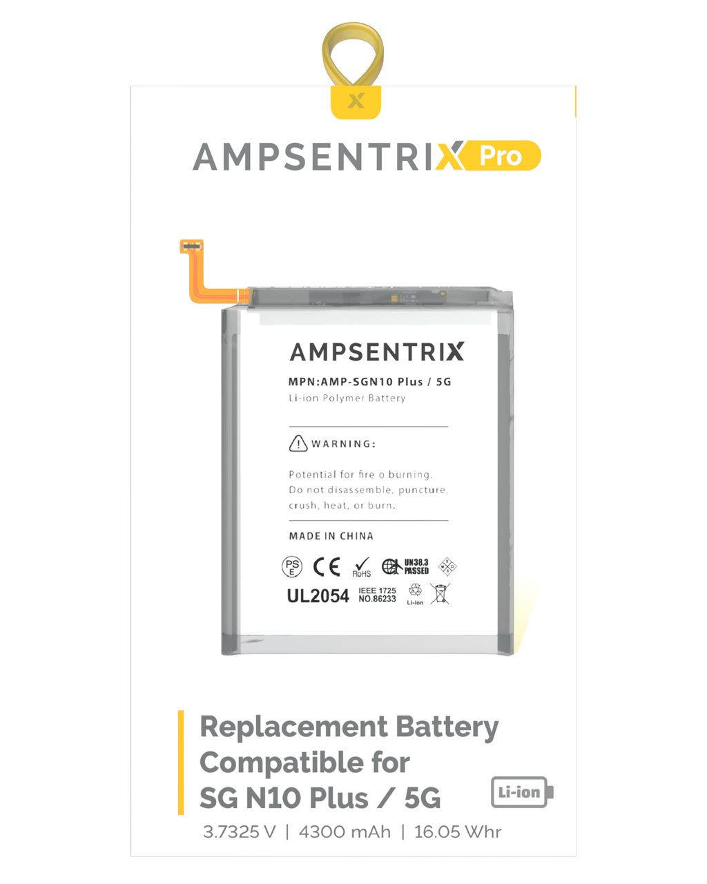 Replacement Akku für Samsung Galaxy Note 10 Plus / 5G (AmpSentrix Pro)