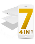 4in1 Display Reparatur Set für iPhone 7 Plus Weiß (2er Pack)