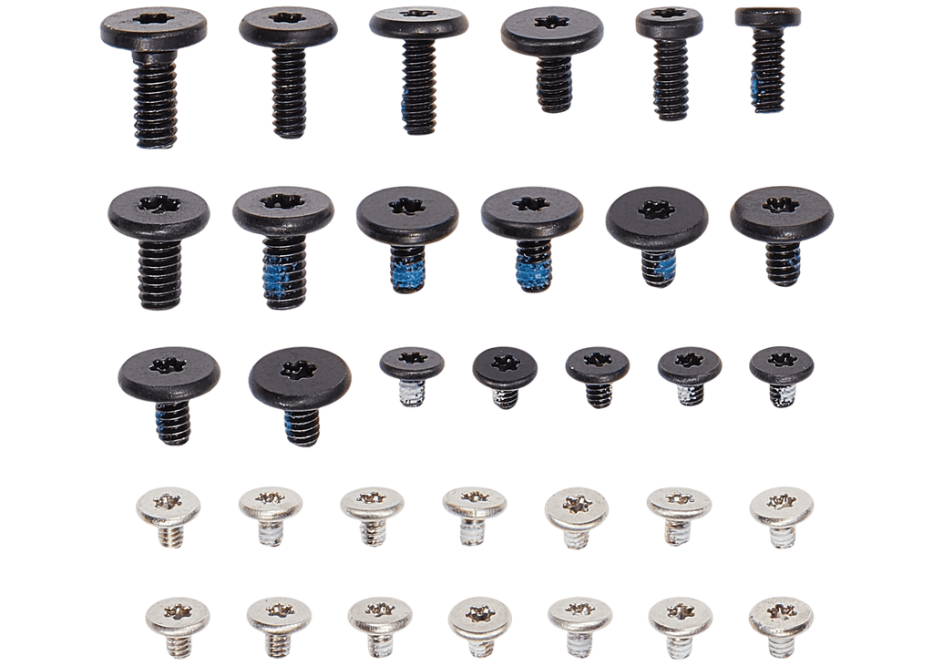Complete set of small metal brackets and screws for MacBook Pro 14" (A2442 / Late 2021)
