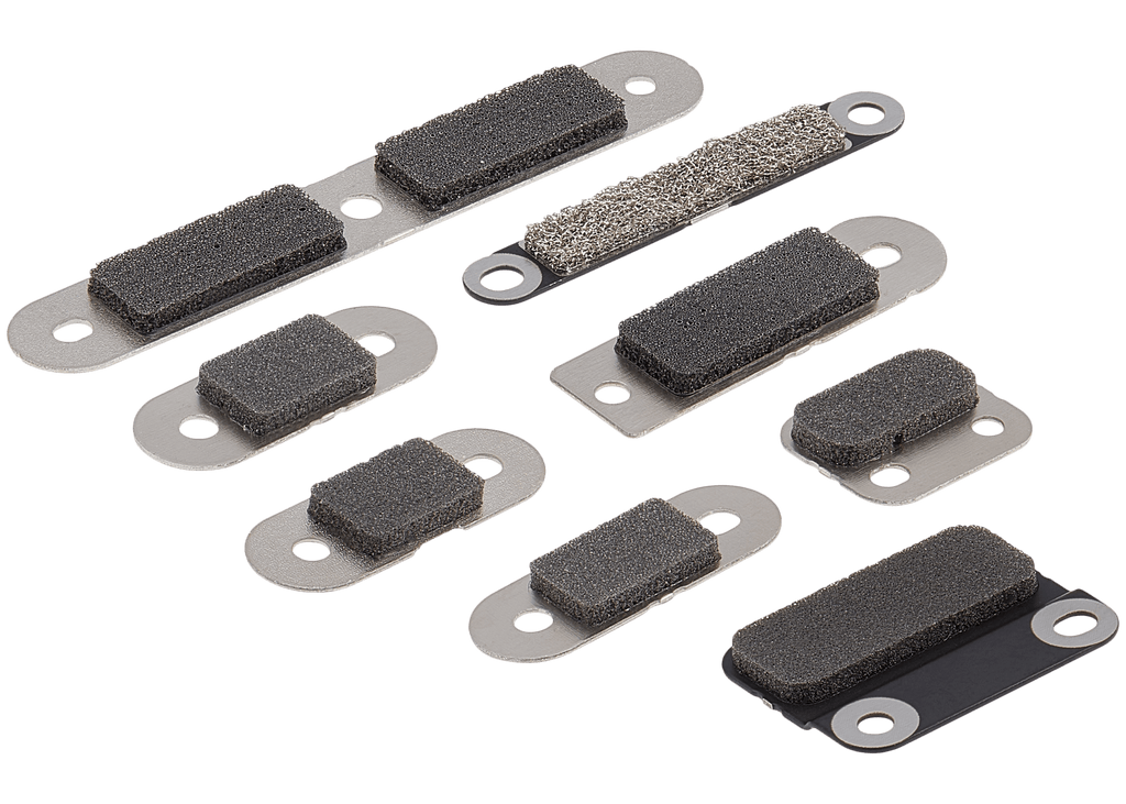 Complete set of small metal brackets and screws for MacBook Pro 14" (A2442 / Late 2021)