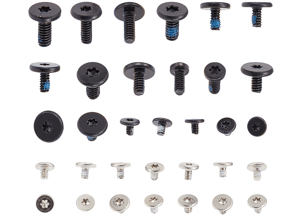 Complete set of small metal brackets and screws for MacBook Pro 14" (A2442 / Late 2021)